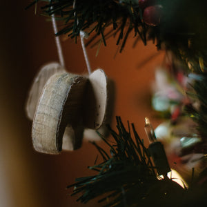 Wooden Elephant Ornament from Uganda