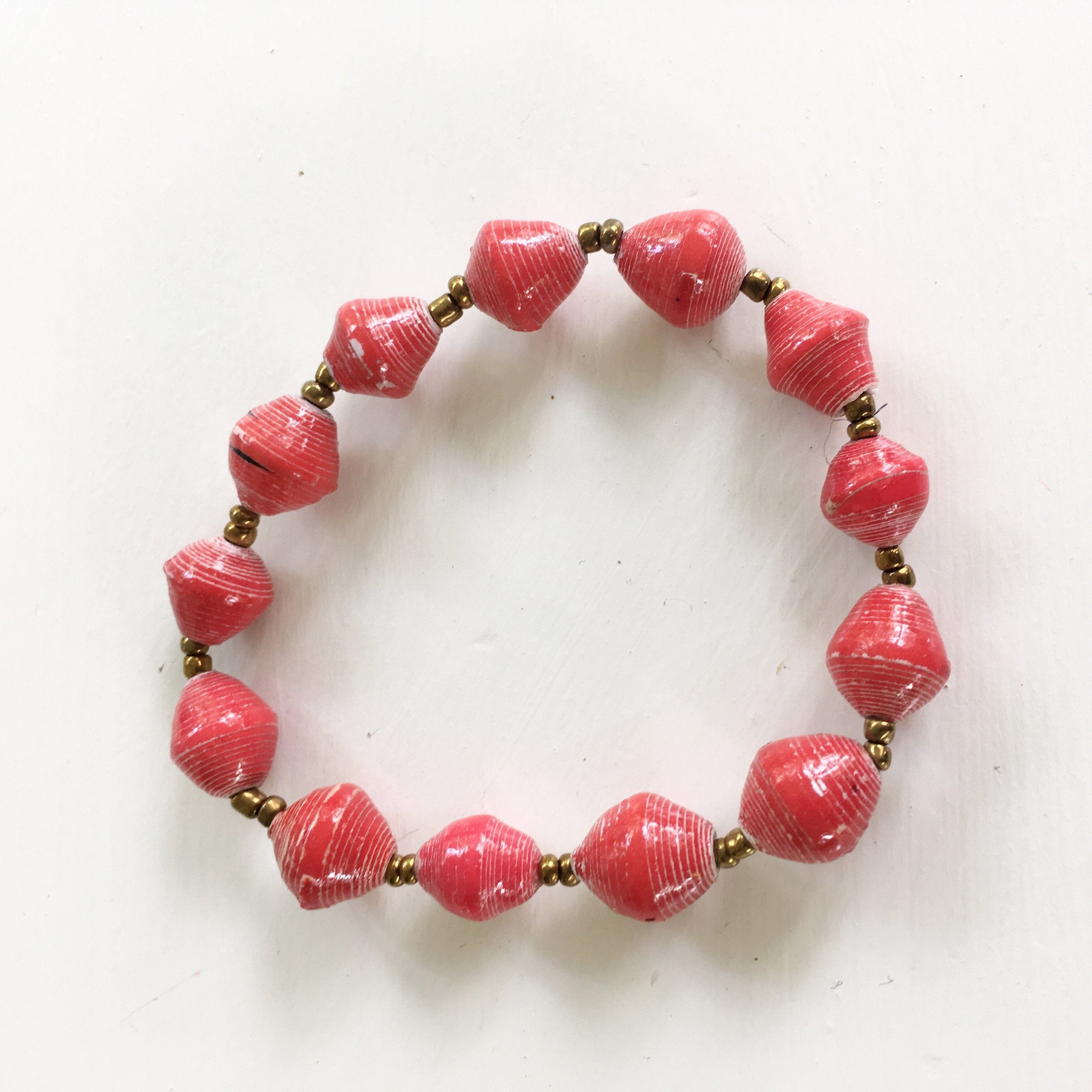 Red and Gold Necklace