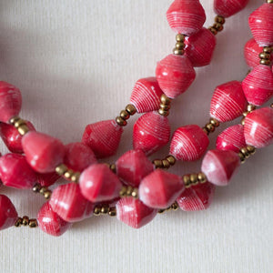 Red and Gold Necklace