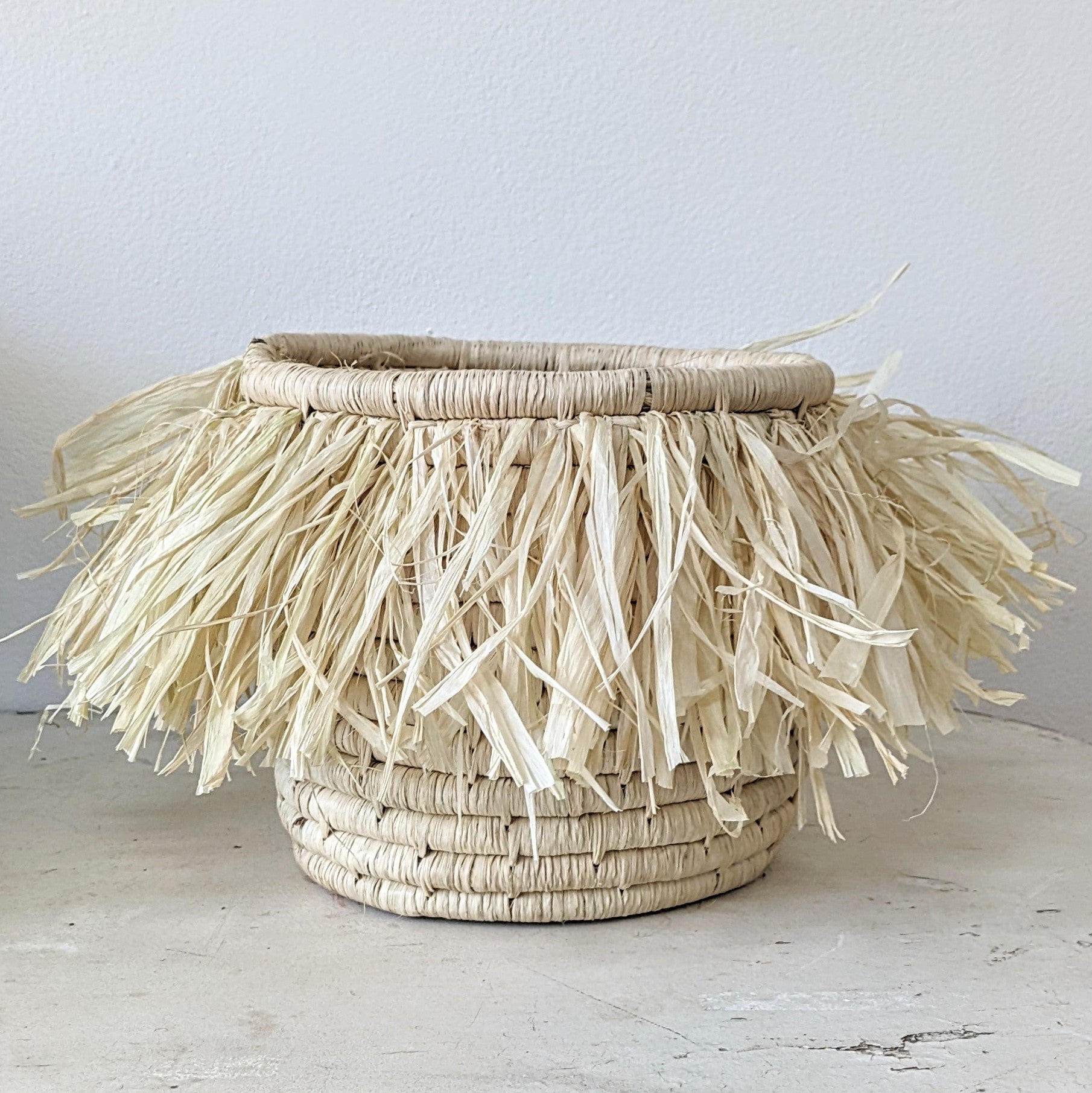 Small fringe Basket